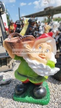 Figura z Żywicy KRASNAL OGRODOWY KOSZAŁEK-OPAŁEK 70 cm.
