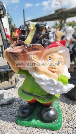 Figura z Żywicy KRASNAL OGRODOWY KOSZAŁEK-OPAŁEK 70 cm.