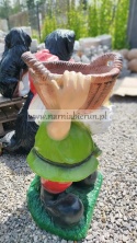 Figura z Żywicy KRASNAL OGRODOWY KOSZAŁEK-OPAŁEK 70 cm.