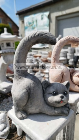 Figurka betonowa Figura Kot Filemonek kotek 35 cm.