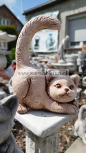 Figurka betonowa Figura Kot Filemonek kotek 35 cm.