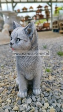 Figurka betonowa Figura Kot Filemon 29 cm.