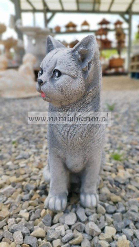 Figurka betonowa Figura Kot Filemon 29 cm.