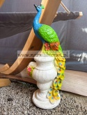 Figurka ogrodowa z żywicy Paw Pawik 83 cm.
