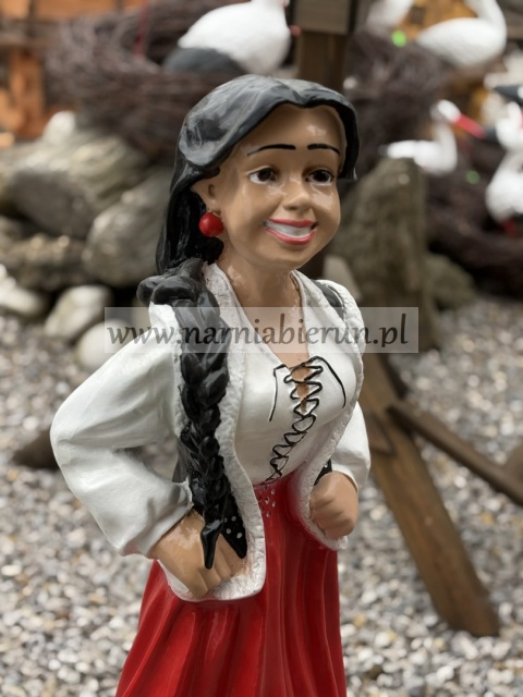 Figurka z żywicy GÓRALKA pasterka 80 cm.