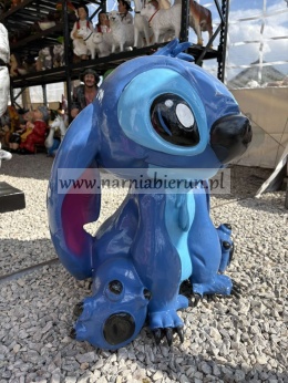Figurka z żywicy Stich sticz kosmita niebieski 60 cm