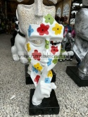 Figurka z żywicy MASKA TWARZ MIM 65 cm
