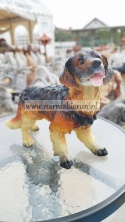 Figurka z żywicy Pies Piesek Kundelek kundel 36 cm.