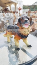 Figurka z żywicy Pies Piesek Kundelek kundel 36 cm.
