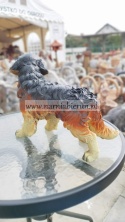 Figurka z żywicy Pies Piesek Kundelek kundel 36 cm.