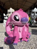 Figurka z żywicy Angel sticz Stich kosmita różowy 60 cm