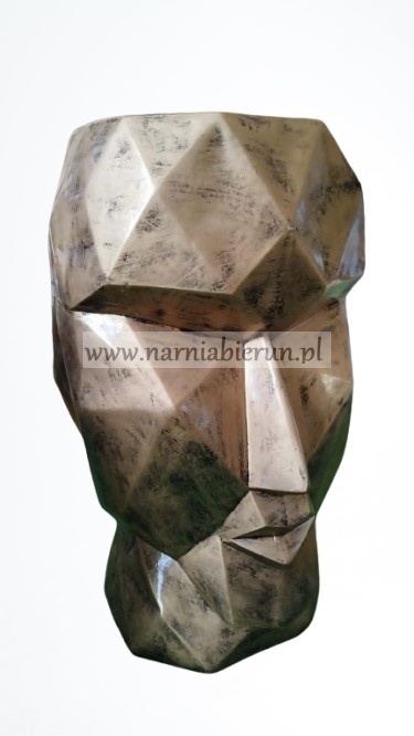 Figurka z żywicy Donica Doniczka Twarz Maska 90 cm