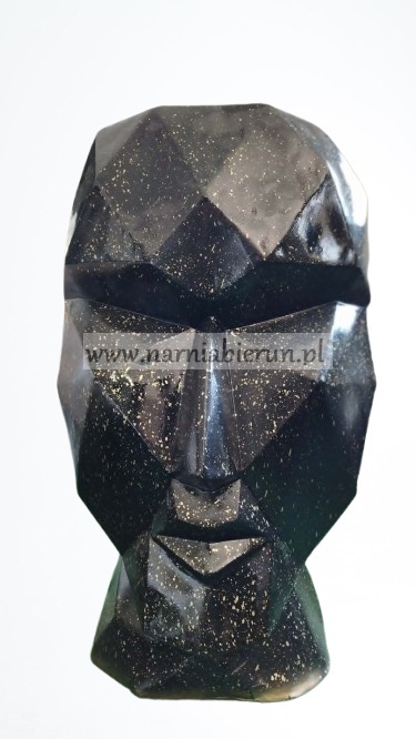 Figurka z żywicy Donica Doniczka Twarz Maska 90 cm