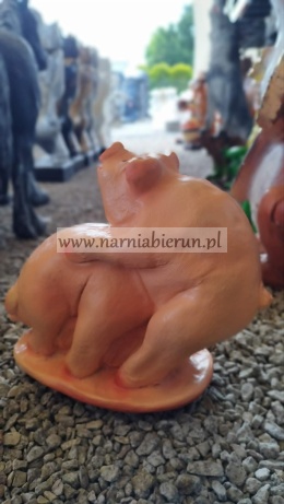 Figurka z żywicy Świnia Prosię Świnki tańczące 40 cm