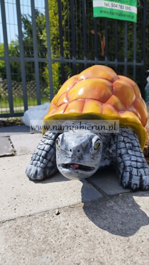 Figurka z żywicy Żółw gigant 3 kolory 100 cm