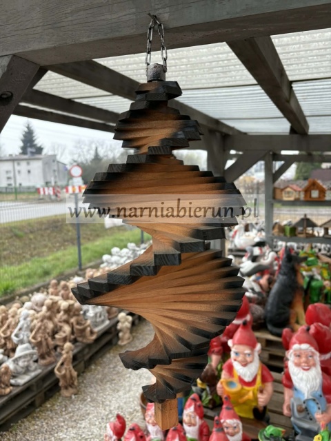 Świderek świder kręciołek drewniany 55 cm