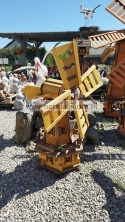 Wiatrak ogrodowy wiatraki drewniane Wysokość 110cm żółty