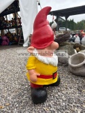 Figurka ogrodowa z żywicy Duży krasnal KRASNOLUDEK SKRZAT GNOM 0cm