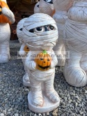 Figura z Żywicy MUMIA MAŁA Halloween Dynia 55 cm.
