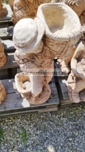 Figurka ogrodowa betonowa OGRODNIK 50 cm.