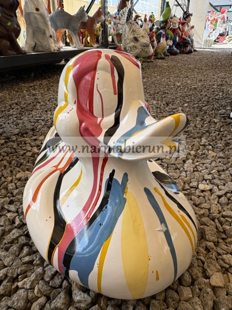 Figurka z z żywicy Kaczka Dziwaczka 34 cm