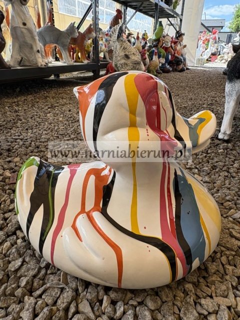 Figurka z z żywicy Kaczka Dziwaczka 34 cm