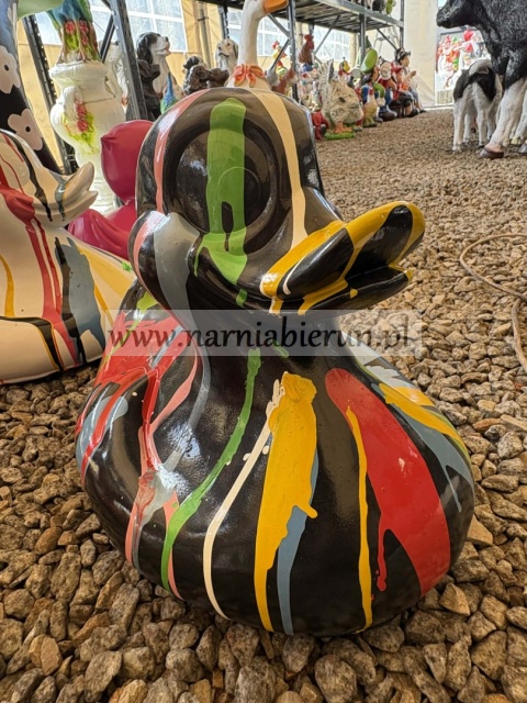 Figurka z z żywicy Kaczka Dziwaczka 34 cm