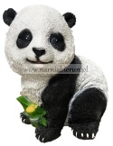 Figurka z żywicy BOBO PANDA MAŁA MIŚ podparta 27 cm
