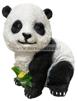 Figurka z żywicy BOBO PANDA MAŁA MIŚ podparta 27 cm