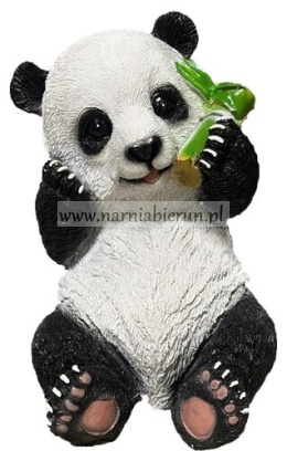 Figurka z żywicy BOBO PANDA MAŁA MIŚ siedząca 30 cm