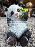 Figurka z żywicy BOBO PANDA MAŁA MIŚ siedząca 30 cm