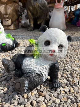 Figurka z żywicy BOBO PANDA MAŁA MIŚ siedząca 25 cm
