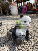 Figurka z żywicy BOBO PANDA MAŁA MIŚ siedząca 25 cm