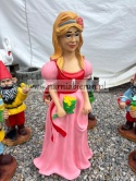 Figurka z żywicy Dziewczynka księżniczka AURERORA Śnieżka 70 cm