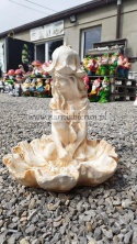 Figurka z żywicy ELF w liściu 42 cm.