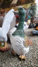 Figurka z żywicy GĘŚ kudłata gąska 76 cm