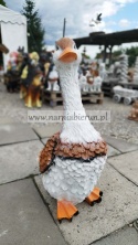 Figurka z żywicy GĘŚ kudłata gąska 76 cm