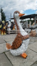 Figurka z żywicy GĘŚ kudłata gąska 76 cm