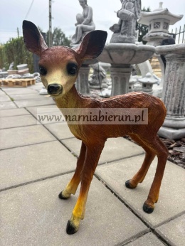Figurka z żywicy Sarna sarenka stojąca mała 48 cm