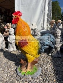 Figurka z żywicy KOGUT DUŻY 66 cm