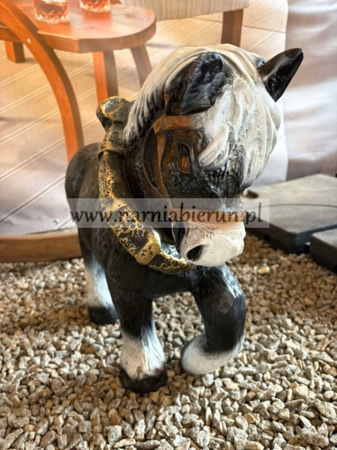 Figurka z żywicy KOŃ MAŁY konik 65 cm.