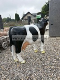 Figurka z żywicy KROWA BRĄZOWA CZARNA 104 cm
