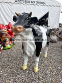 Figurka z żywicy KROWA BRĄZOWA CZARNA 104 cm