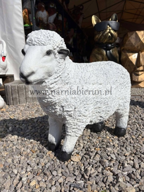 Figurka z żywicy Owca owieczka 55 cm.