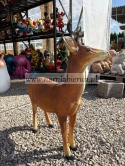 Figurka z żywicy JELONEK KOZIOŁEK Jeleń z rogami 75 cm.