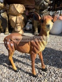 Figurka z żywicy Sarna sarenka stojąca 52 cm