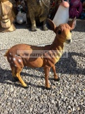 Figurka z żywicy Sarna sarenka stojąca 52 cm