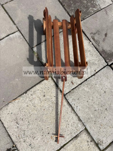 Wóz do konia wóz dla konia ozdoba drewniana donica