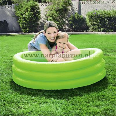 Basen dla dzieci 102x25cm zielony niebieski czerwony Bestway 51024 Basen dla dzieci 102x25cm zielony niebieski czerwony Bestway 51024