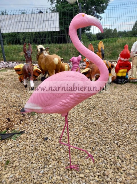 Flaming duży figurka plastikowa do wbicia Flaming duży figurka plastikowa do wbicia